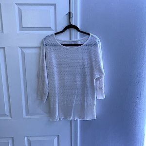 XL New York and company shear layering sweater